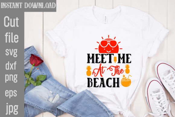 Download Meet Me at the Beach SVG Cut File - Meet me at the beach svg cut file Collection