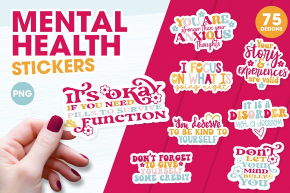 Download Mental Health Stickers - Premium Resources