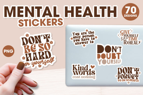 Download Mental Health Stickers Bundle - Premium Bundle